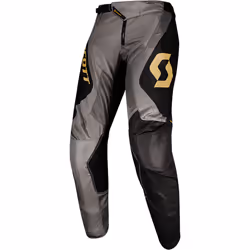 Scott 450 Podium Pantaloni Motocross, nero-oro, dimensione 30 per uomo