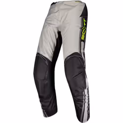 Scott 350 Race Pantaloni Motocross, grigio-giallo, dimensione 32 per uomo