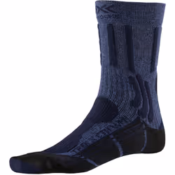 X-SOCKS TREK X CTN WMN, Calzini per squadra, Nero, Blu, Adulto, Femmina, 41-42, Trekking, Trekking
