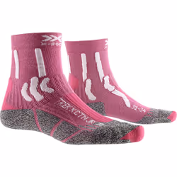 X-SOCKS TREK X CTN JR, Calzini per squadra, Rosa, Bianco, Bambino, Unisex, 35 - 38, Trekking, Trekking