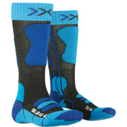 X-SOCKS Ski Junior Unisex Calzini da corsa Nero, Blu