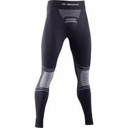 X-BIONIC Energizer 4.0, Calzamaglie lunghe, Adulto, Maschio, Nero, Opal Black / Arctic White, Monocromatico