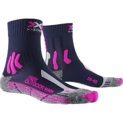 X-SOCKS Trek Outdoor Femmina Calzini da corsa Grigio, Magenta, Blu marino 1 paio/a