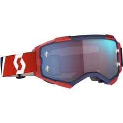 Scott Fury Occhiali Motocross rosso/blu, blu-rosso per uomo