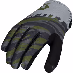 Scott 350 Dirt Guanti Motocross, nero-verde-multicolore, dimensione XL per uomo