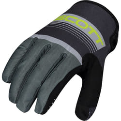 Scott 350 Race Guanti Motocross, grigio-giallo, dimensione S per uomo