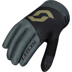 Scott 450 Podium Guanti Motocross, nero-oro, dimensione 2XL per uomo