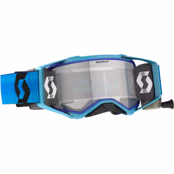 Scott Prospect WFS Duo Occhiali da motocross, nero-blu per uomo