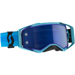 Scott Prospect Chrome blue/black Occhiali da motocross, nero-blu per uomo