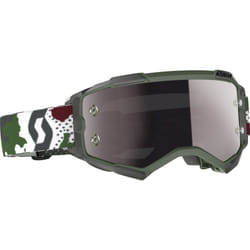 Scott Fury Camouflage Occhiali da motocross, nero-grigio per uomo