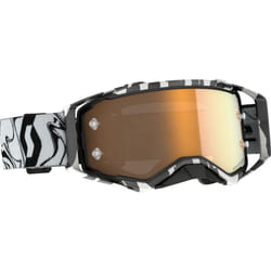 Scott Prospect Amplifier Occhiali Motocross in bianco/nero, oro per uomo