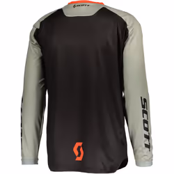 Scott 350 Track Evo Maglia Motocross, nero-grigio-arancione, dimensione M per uomo