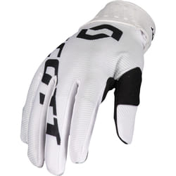 Scott 450 Fury Guanti motocross, nero-bianco, dimensione XL per uomo