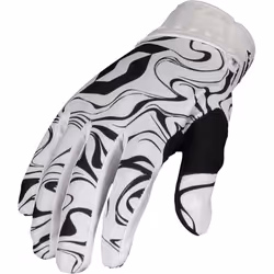 Scott 450 Liquid Marble Guanti motocross, nero-bianco, dimensione XL per uomo