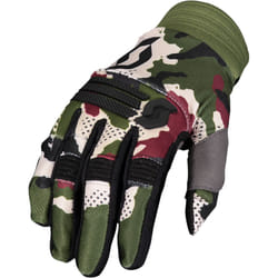 Scott X-Plore Guanti motocross, verde-multicolore, dimensione XL per uomo