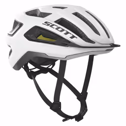 SCOTT Arx Plus, Policarbonato (PC), Nero, Bianco, Unisex, 55-61 cm, 270 g, 1 pz
