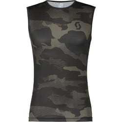 Scott Carbon Camo Canotta funzionale, multicolore, dimensione L per uomo