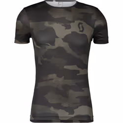 Scott Carbon Camo Camicia funzionale, multicolore, dimensione L per uomo