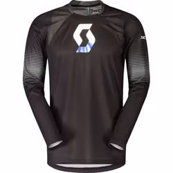 Scott 450 Podium 2023 Maglia Motocross, nero-grigio, dimensione 2XL per uomo