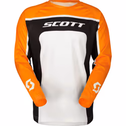 Scott 350 Track Evo 2023 Maglia Motocross, nero-arancione, dimensione XL per uomo