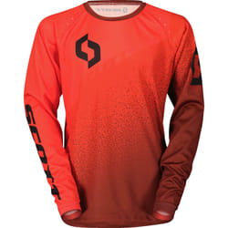 Scott 350 Dirt Evo 2023 Maglia Motocross, nero-rosso, dimensione L per uomo