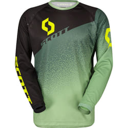 Scott 350 Dirt Evo 2023 Maglia Motocross, nero-verde, dimensione M per uomo