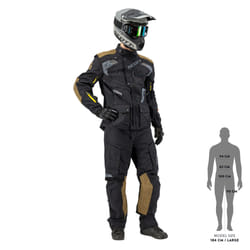Scott Dualraid Dryo Giacca tessile motociclistica, grigio-blu, dimensione 4XL per uomo