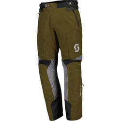 Scott Dualraid Dryo Pantaloni Tessili Motociclistici, verde, dimensione S per uomo