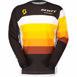 Scott 450 X-Plore Swap Maglia Motocross, nero-arancione, dimensione S per uomo