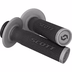 Scott SX II Lock-On Set di manopole + camme, nero-grigio