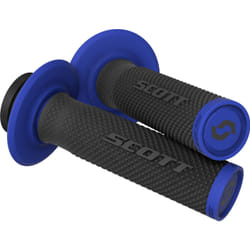 Scott SX II Lock-On Set di manopole + camme, nero-blu