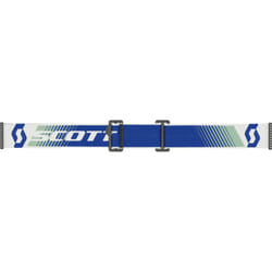 Scott Fury Chrome 2023 Occhiali da motocross, verde-blu per uomo