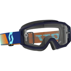 Scott Split OTG Occhiali Motocross Blu/Arancione, trasparente per uomo