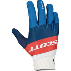 Scott 450 Angled 2023 Guanti motocross, rosso-blu, dimensione L per uomo