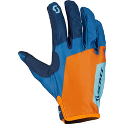Scott 350 Race Evo Guanti Motocross Blu/Arancione, blu-arancione, dimensione L per uomo