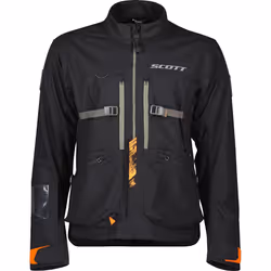 Scott Superlight Giacca tessile moto, nero, dimensione 4XL per uomo
