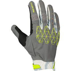 Scott X-Plore D30 Guanti da motocross, grigio-giallo, dimensione L per uomo