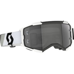 Scott Fury Light Sensitive Occhiali da motocross nero/bianco, nero-bianco per uomo