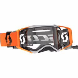 Scott Prospect WFS Roll-Off Occhiali da motocross arancioni/neri, nero-arancione per uomo