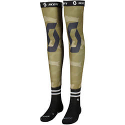 Scott Camo Ginocchiera da motocross, verde-marrone, dimensione 45 - 47 per uomo