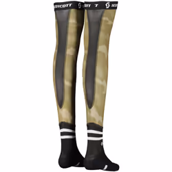 Scott Camo Ginocchiera da motocross, verde-marrone, dimensione 45 - 47 per uomo