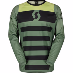 Scott Evo Race Maglia Motocross, nero-verde, dimensione S per uomo