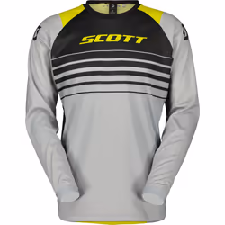 Scott Evo Swap Maglia Motocross, grigio-giallo, dimensione L per uomo