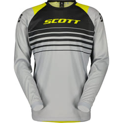 Scott Evo Swap Maglia Motocross, grigio-giallo, dimensione L per uomo