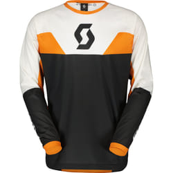 Scott Evo Track Maglia Motocross, nero-bianco-arancione, dimensione 2XL per uomo