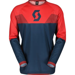 Scott Evo Track Maglia Motocross, rosso-blu, dimensione 2XL per uomo