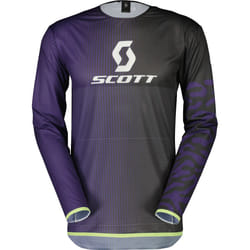 Scott Podium Pro Maglia Motocross Viola/Verde, verde-porpora, dimensione 2XL per uomo