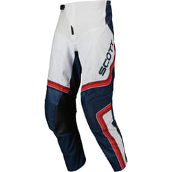 Scott Evo Dirt Pantaloni Motocross, bianco-rosso, dimensione 38 per uomo