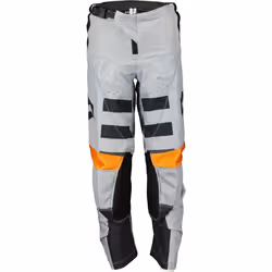 Scott Evo Race Pantaloni Motocross per bambini, nero-grigio-arancione, dimensione XS