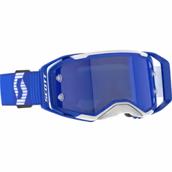 Scott Prospect 2.0 Occhiali da motocross, bianco-blu per uomo